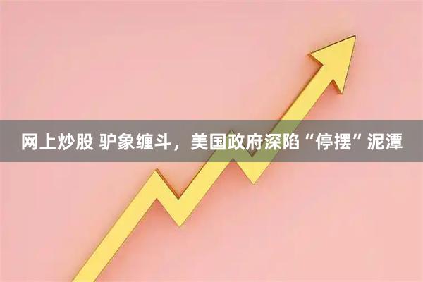 网上炒股 驴象缠斗，美国政府深陷“停摆”泥潭